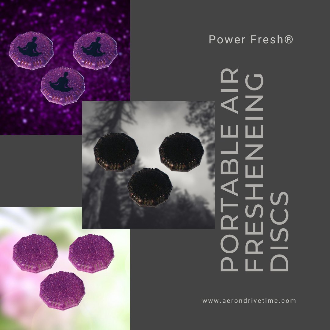 Power Fresh&reg; Portable Air Freshening Discs will be your next best seller! These air fresheners are simple, yet effective. Small, yet powerful. They pack a powerful punch of fragrance anywhere they&rsquo;re tossed! With five fragrances currently a