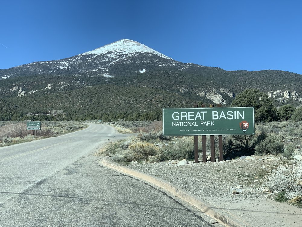  Stopped at Great Basin NP for a quick bite. On a mission to get home, I drove 10 hours this day! 