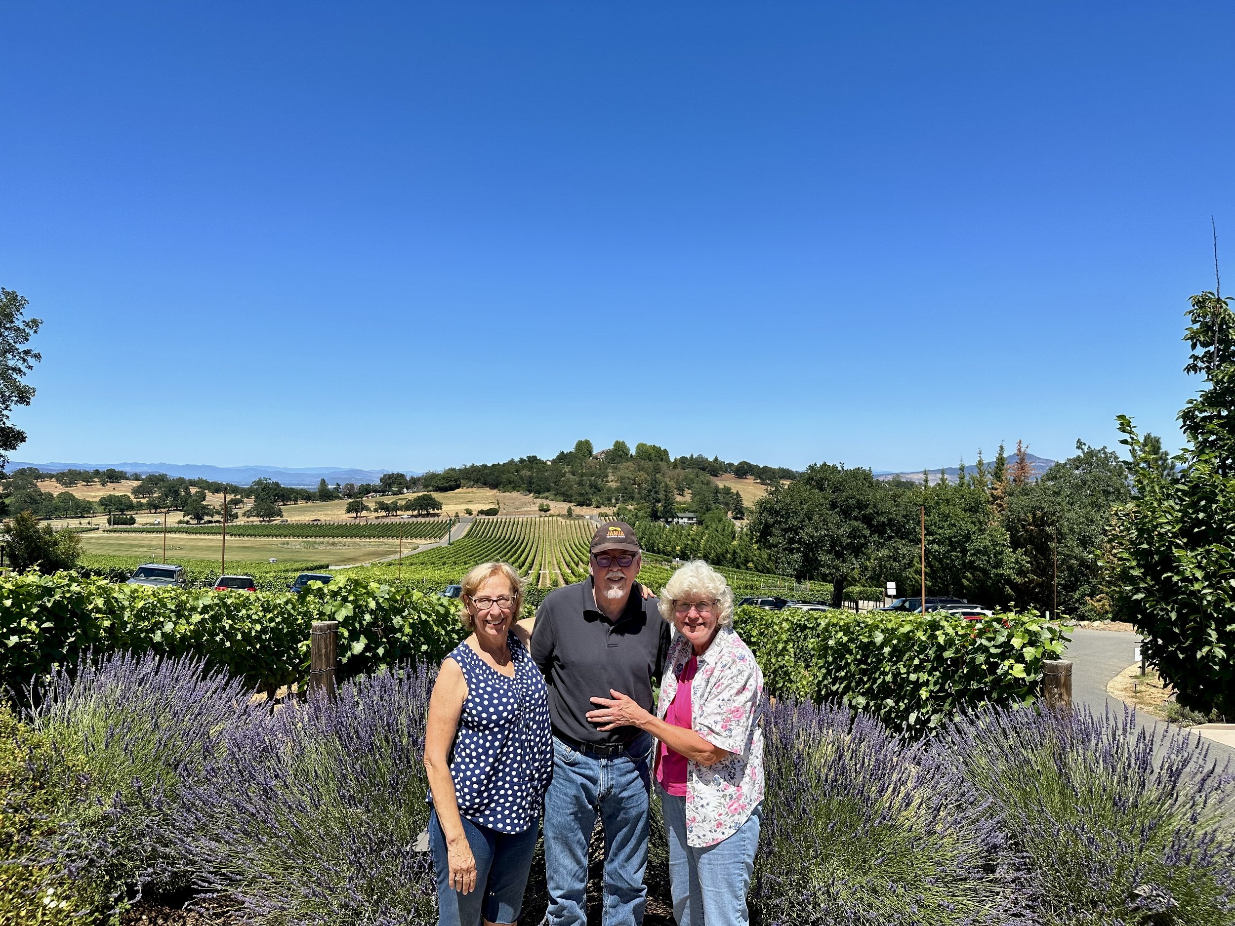  Enjoying a beautiful afternoon at DANCIN Vineyards 