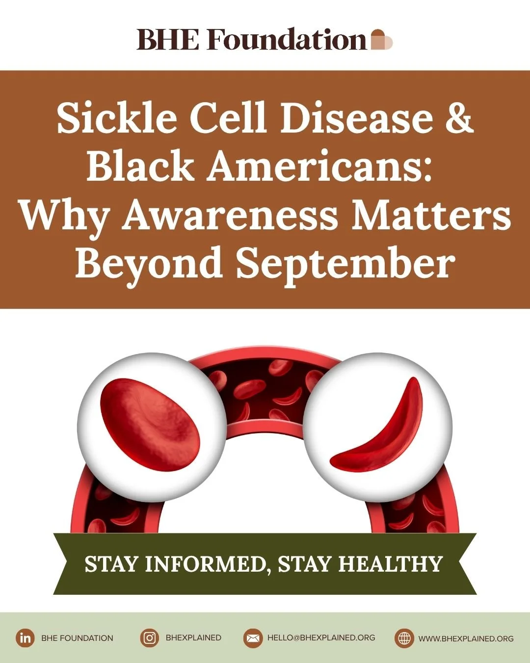 Sickle Cell &amp; Black Americans: Understanding the Impact and Awareness 🩸