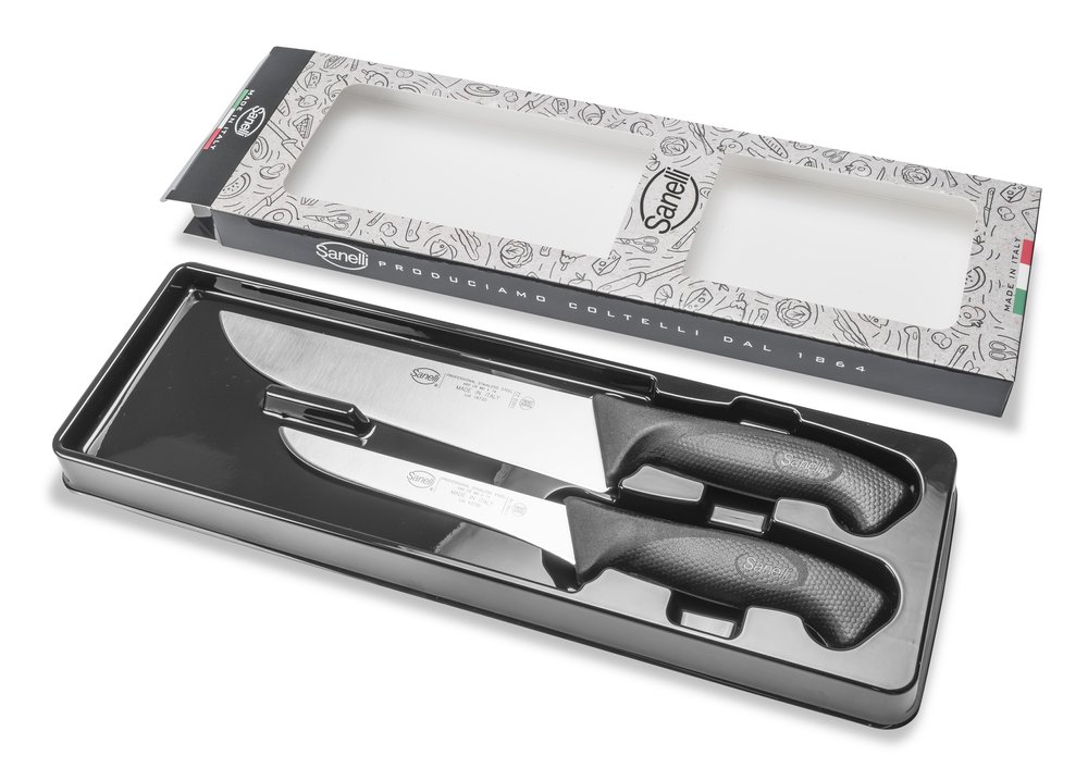 Sanelli 2pc Professional set - Ultralight, (black) — SanelliUSA: Official  Site of Sanelli Knives