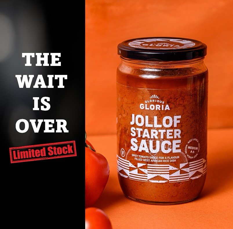 THE WAIT IS OVER!

GG Jollof Starter Sauce has officially arrived!
Flavors? -  Unmatched.
Stress? ❌ None.
Jollof? - Made in just 20 minutes!

But here&rsquo;s the catch&hellip; we&rsquo;ve got VERY limited stock. For now, you can only grab yours at:
