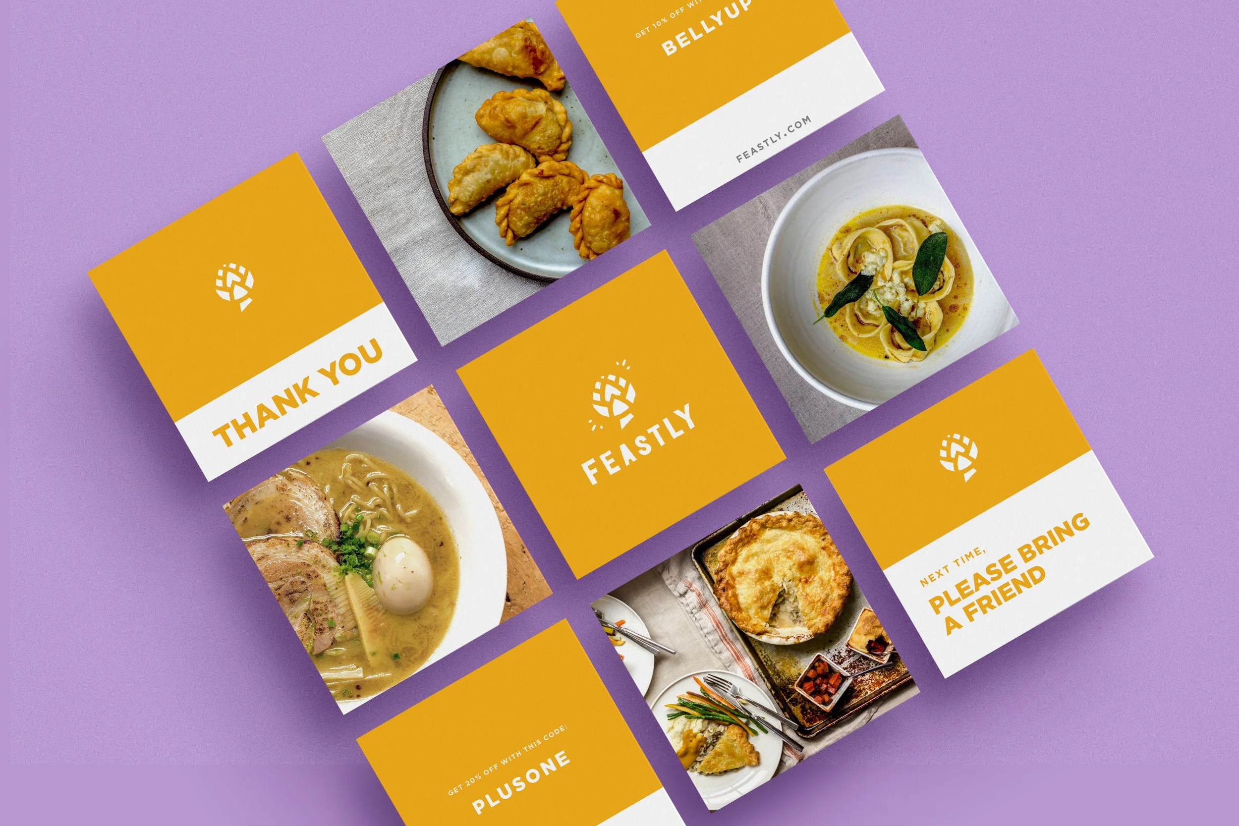 Feastly: Print, Photography, Video Production