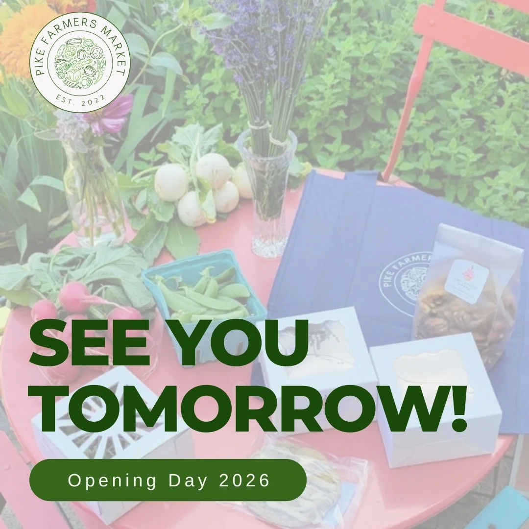 Tomorrow is the day...our very first market of 2026 is HERE! 🎉 

We are so excited to kick off the season with you starting at 8:30am tomorrow, Saturday June 6th.

Come shop some of your favorite local vendors 🛍️, get the kids' faces painted 🎨, gr