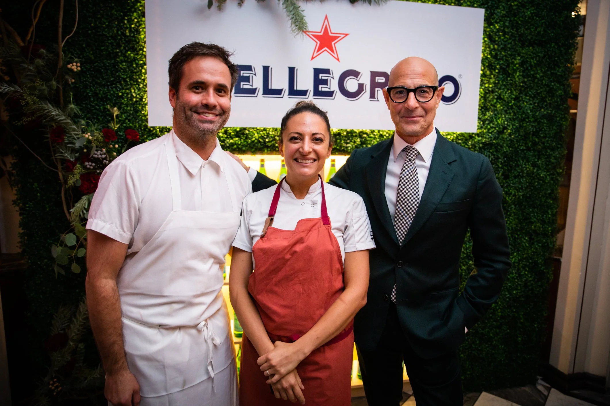10 Stanley Tucci with Don Angie Chef-Owners, Scott and Angie.jpg