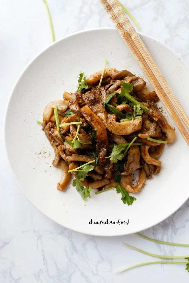 Oyster Mushrooms Stir Fry