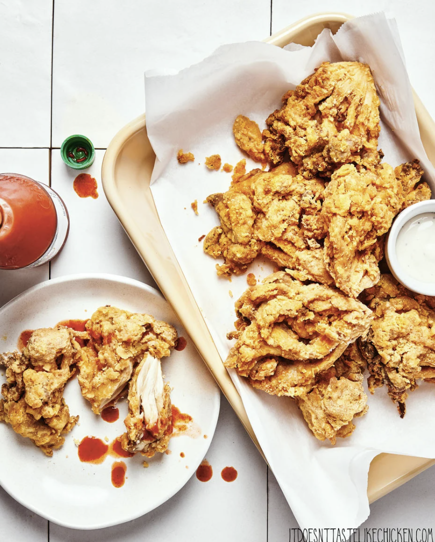 Buttermilk Fried Oyster Mushrooms (Vegan Fried Chicken)