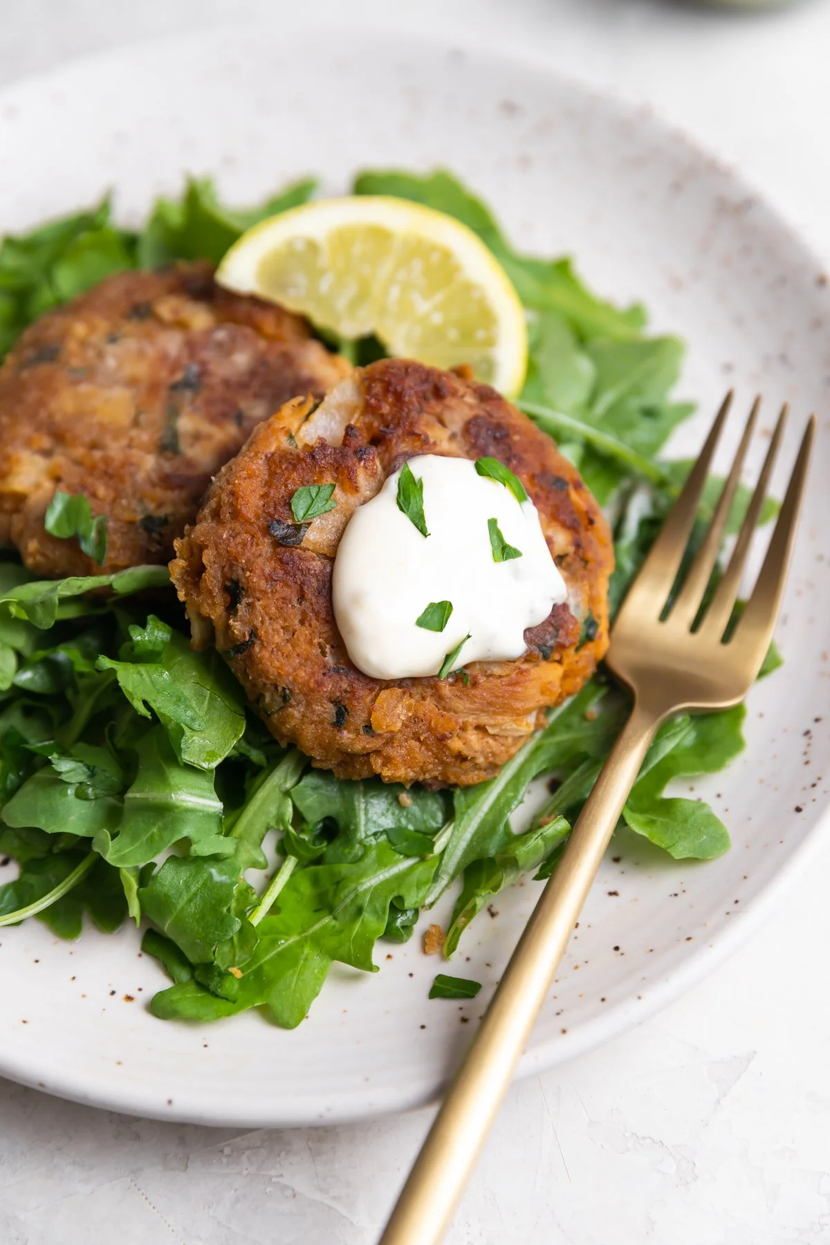 Lion’s Mane Mushroom “Crab” Cakes