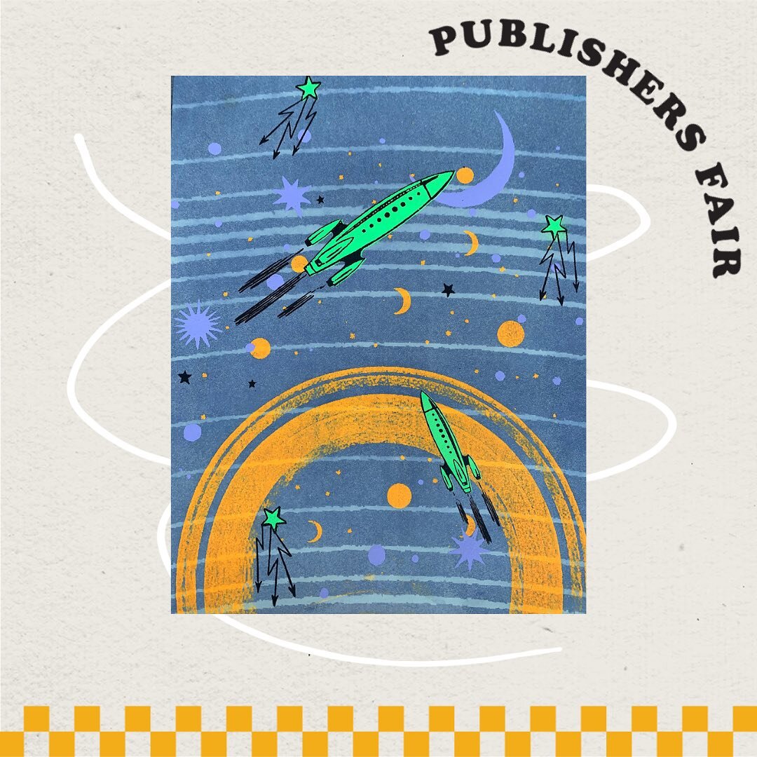 !! TOMORROW !! After a three-year hiatus, the @chicagoprintersguild Publishers Fair is making its glorious return at the first ever PAPER JAM! ALL are welcome to join us at Co-Prosperity (3219 S. Morgan) from noon &rsquo;til 6pm on Saturday,October 2