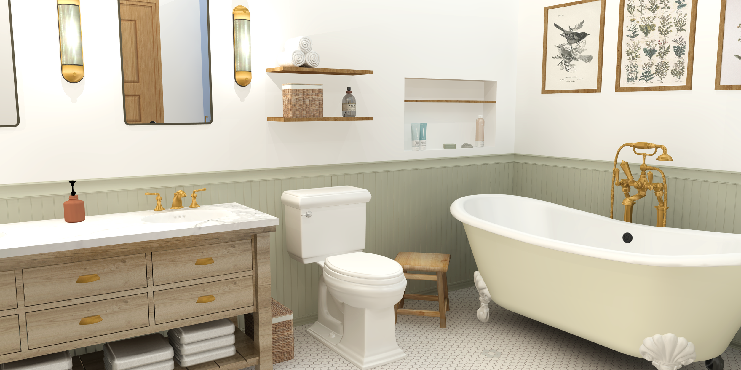 SketchUp, Podium, & Photoshop