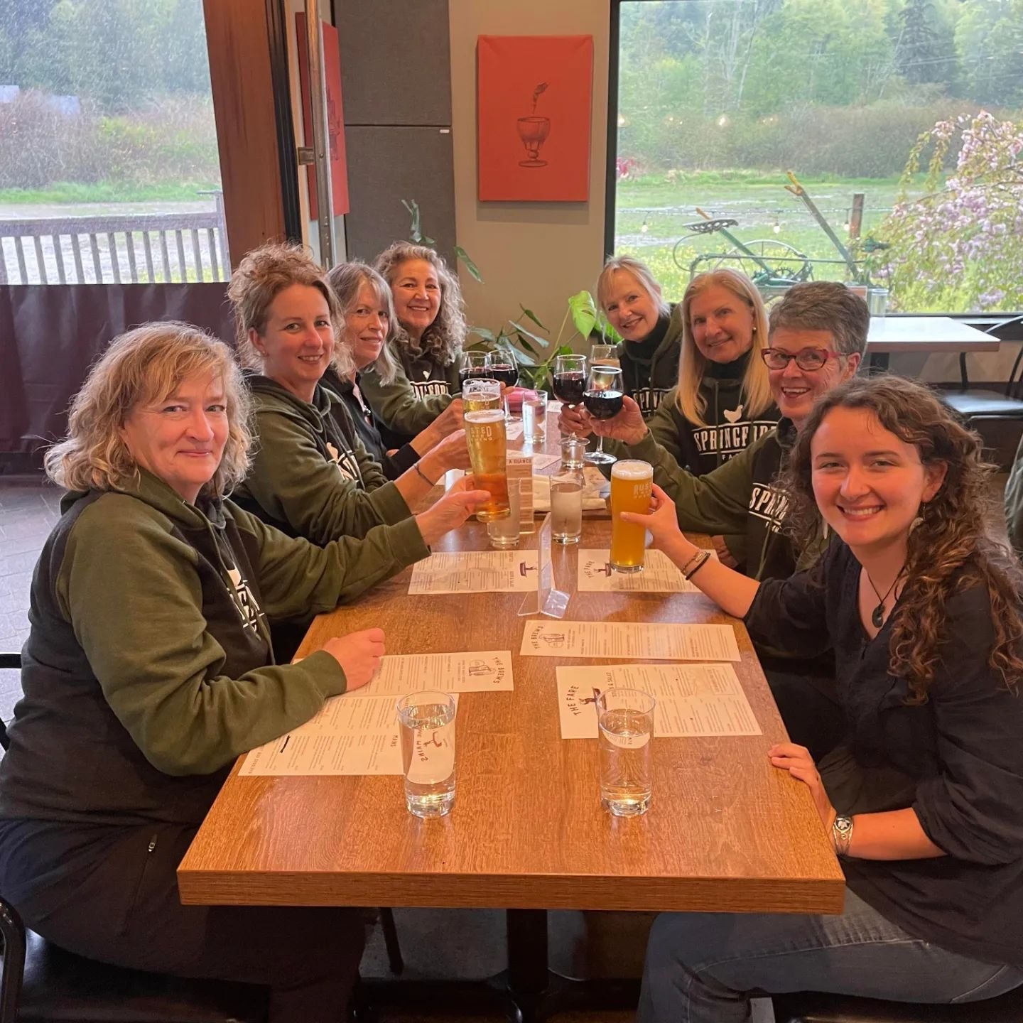 Some of our team got together at The Rake after a busy market day yesterday! Many thanks to the team at @rustedrakebrewing for the excellent food and drinks, as always! 🍻
