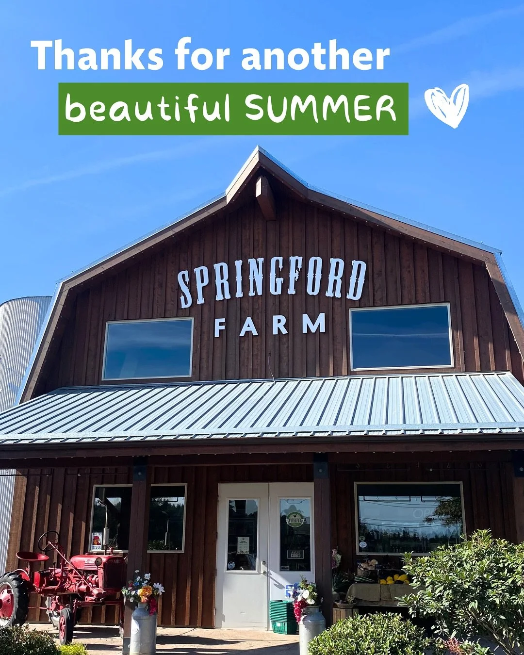 What a summer it&rsquo;s been here in our Farm Market! ☀️ 

Some highlights include: our fresh grass-fed beef 🥩 being stocked in store a few times, the bounty of fresh Island-grown produce 🥕🍎 filling our market shelves, building new partnerships w