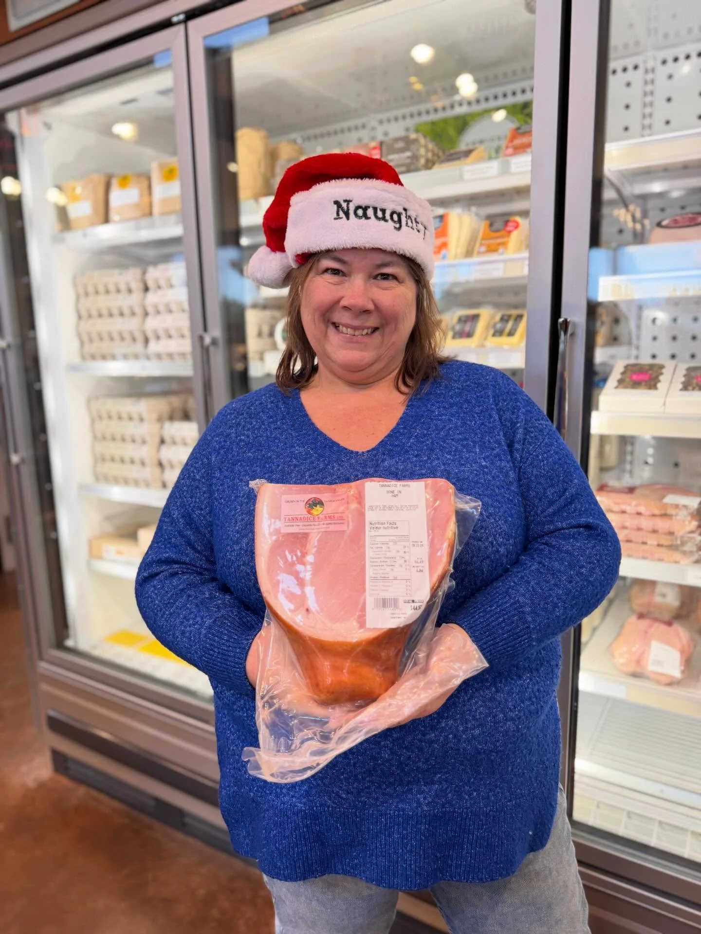We are open a few more hours (til 5pm, Tues Dec 23) before we close for Christmas!🎄
 
👉 We have a few more farm fresh hams available in case you're still looking to add some local to your holiday feast. 
 
👉 Local cranberries are 20% off!
 
👉 We'