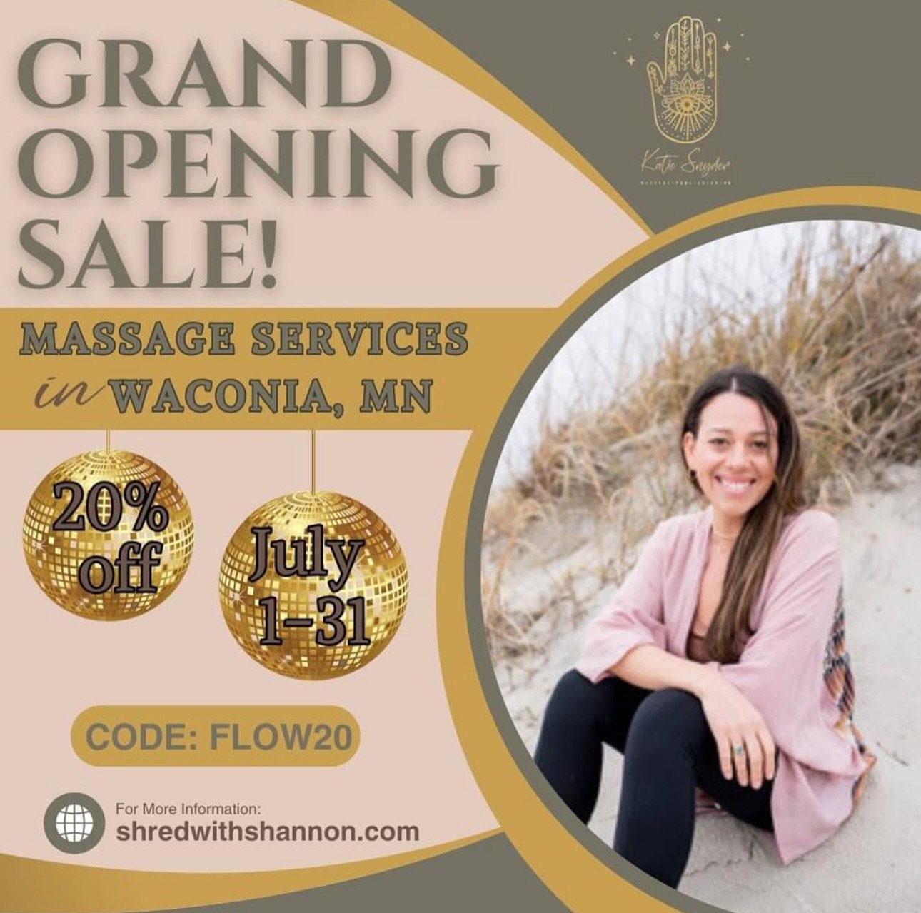 Opening July 1st! Come check out the new office and begin your healing journey ✨ Click link in bio to learn about my services and get on the schedule! Offering 20% off for the month of July 🪬💸