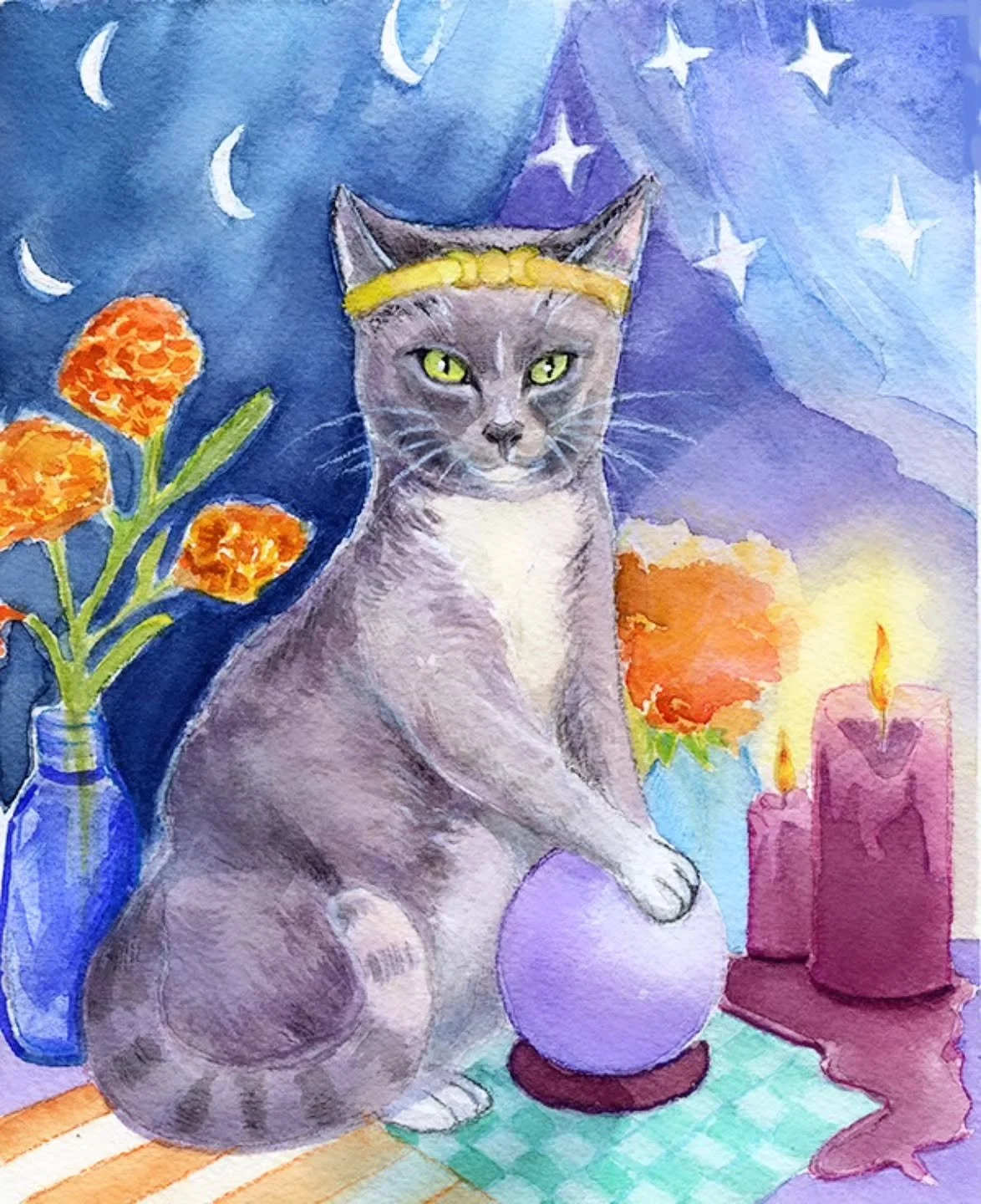 Happy October! 🍂👻✨️🎃

#halloween #spookyseason #catlovers #catartist #catillustration