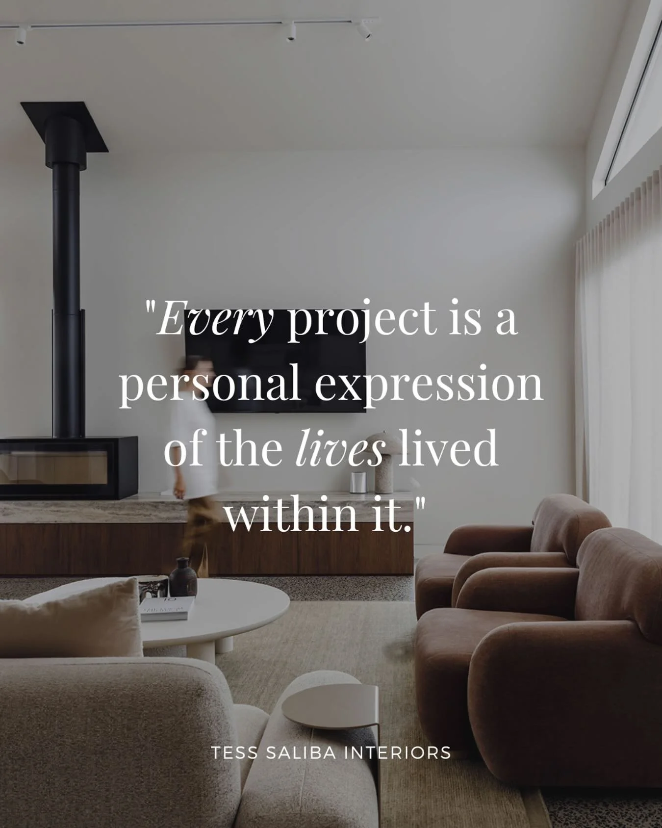 &ldquo;Every project is a personal expression of the lives lived within it.&rdquo; &mdash; Tess Saliba, Founder and Designer at TSID.

Want to learn more? Discover the projects that shape TSID: visit tesssalibainteriors.com.au