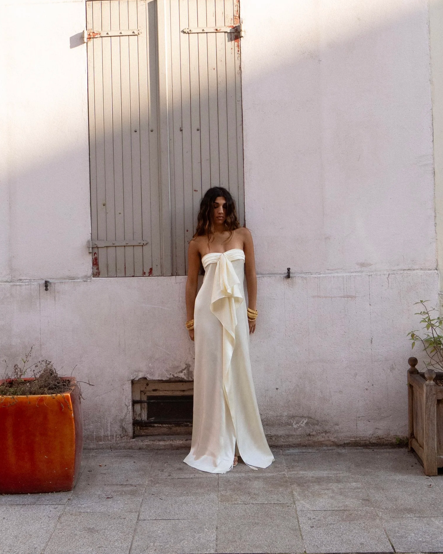 Porcelain Maxi Dress — VivaCarpe