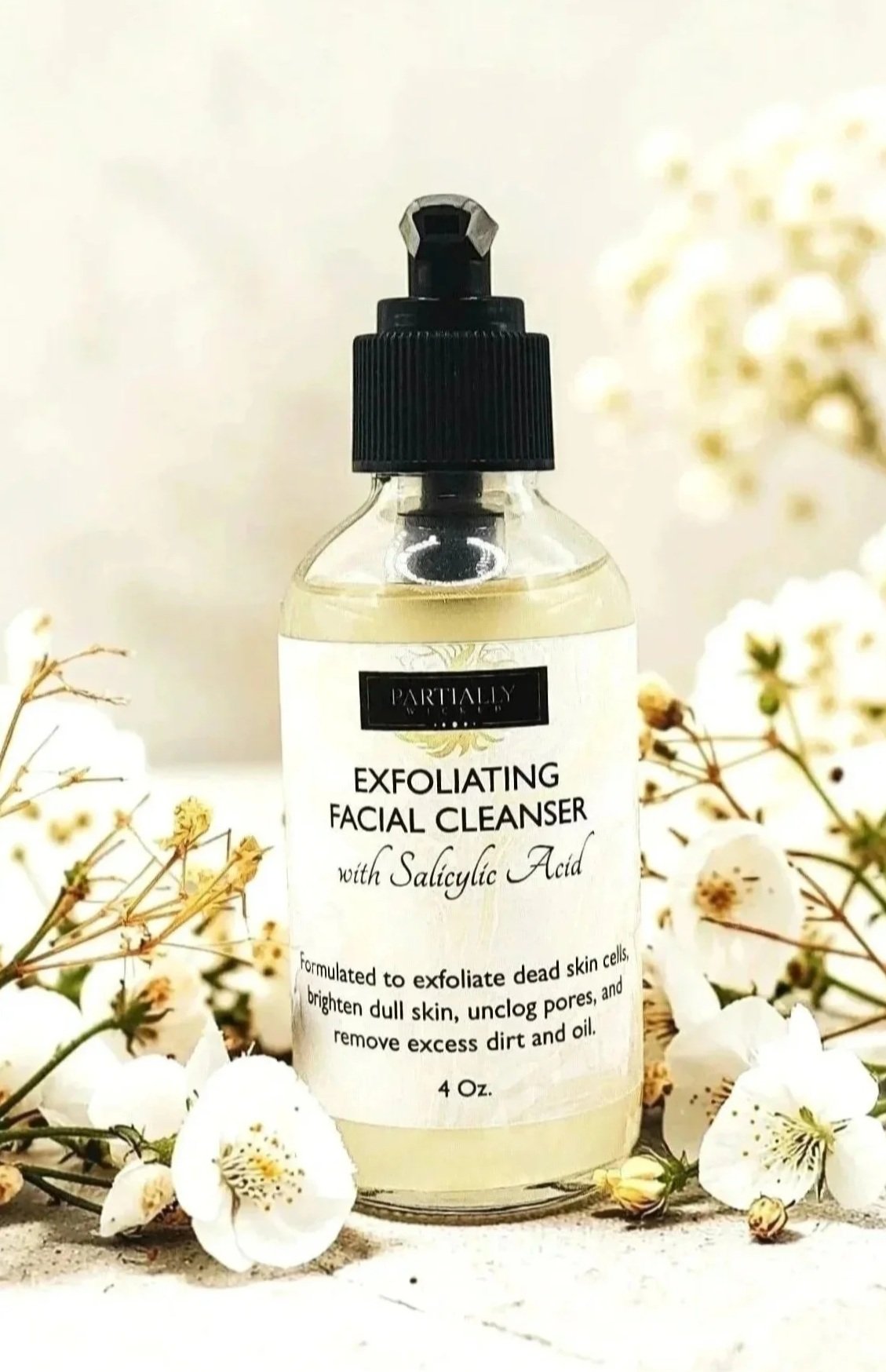 Exfoliating Facial Cleanser with Salicylic Acid