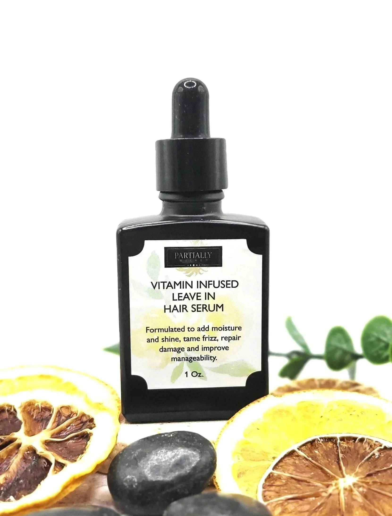 All Natural Vitamin-Infused Leave-In Hair Serum