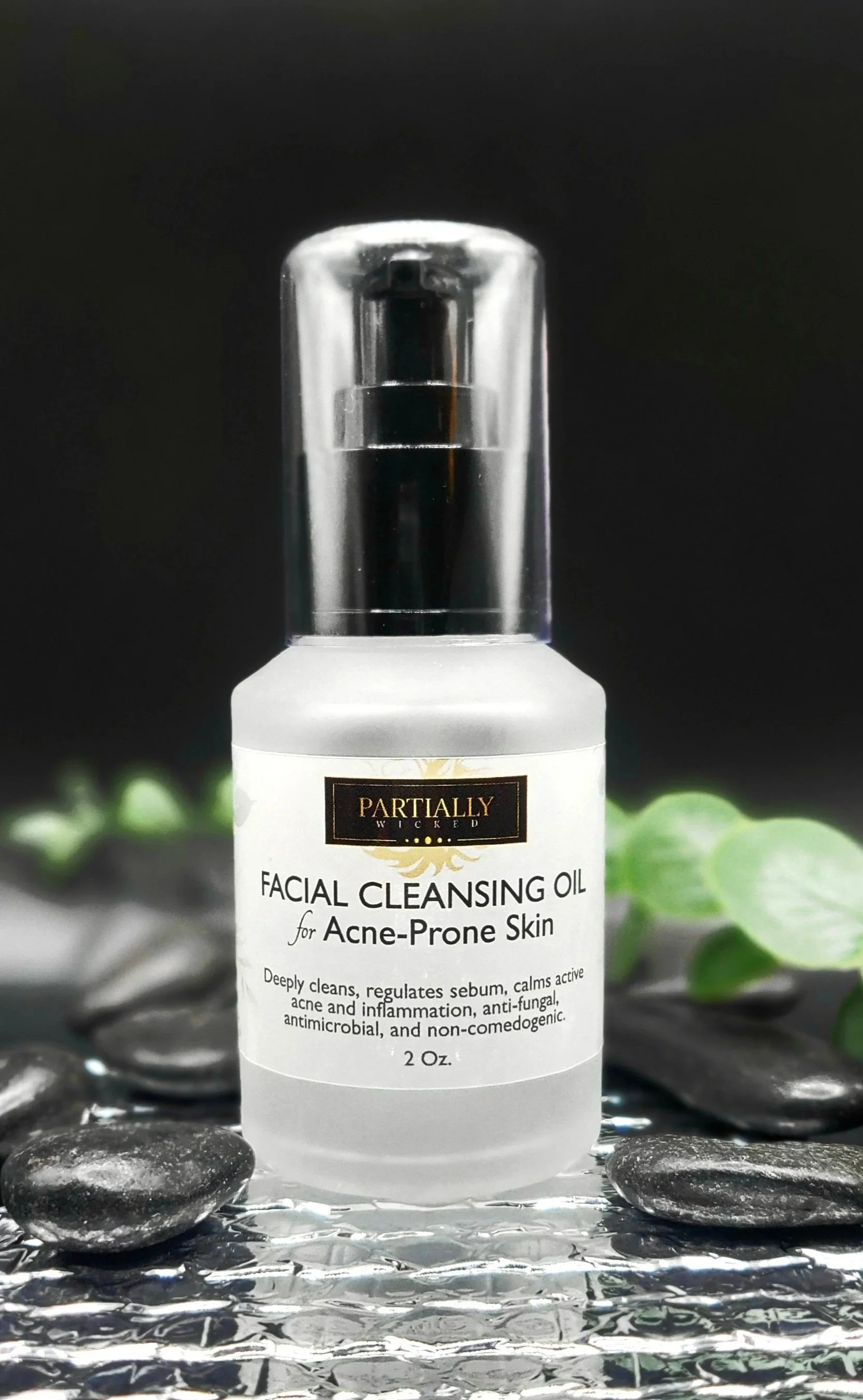 Facial Cleansing Oil for Acne-Prone Skin