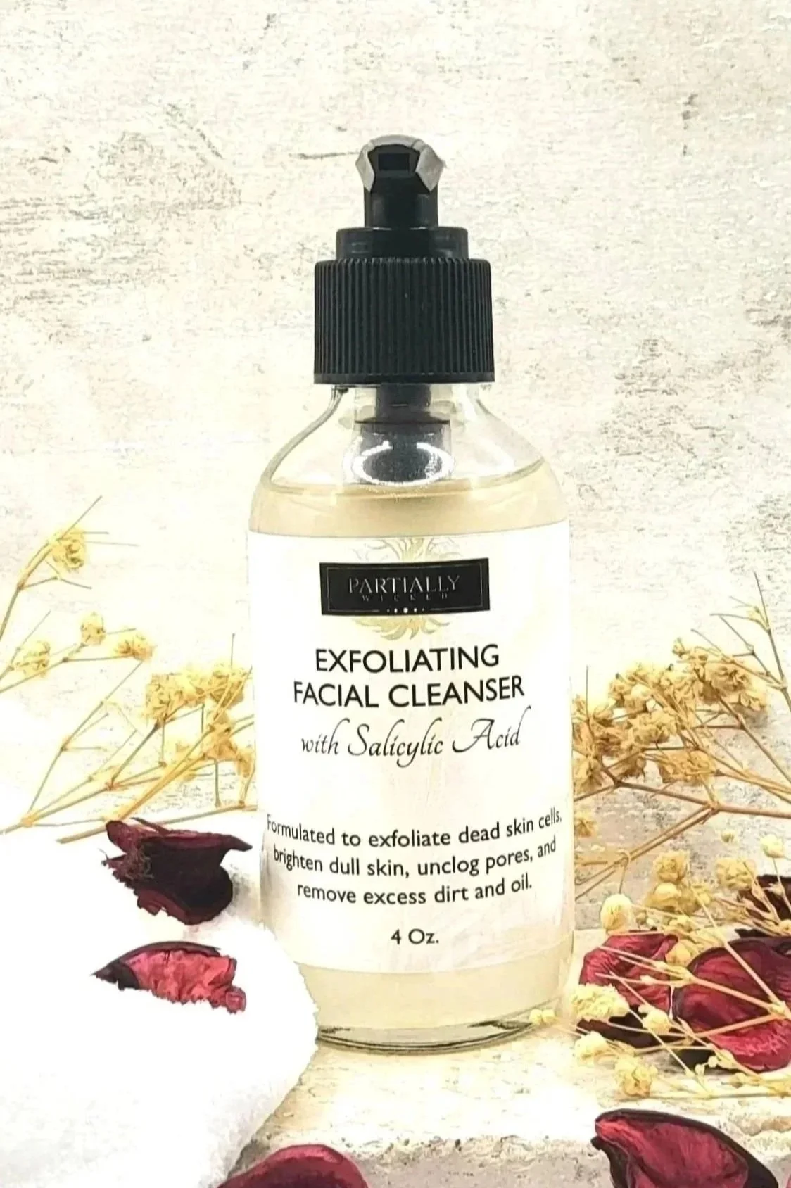 Exfoliating Facial Cleanser with Salicylic Acid