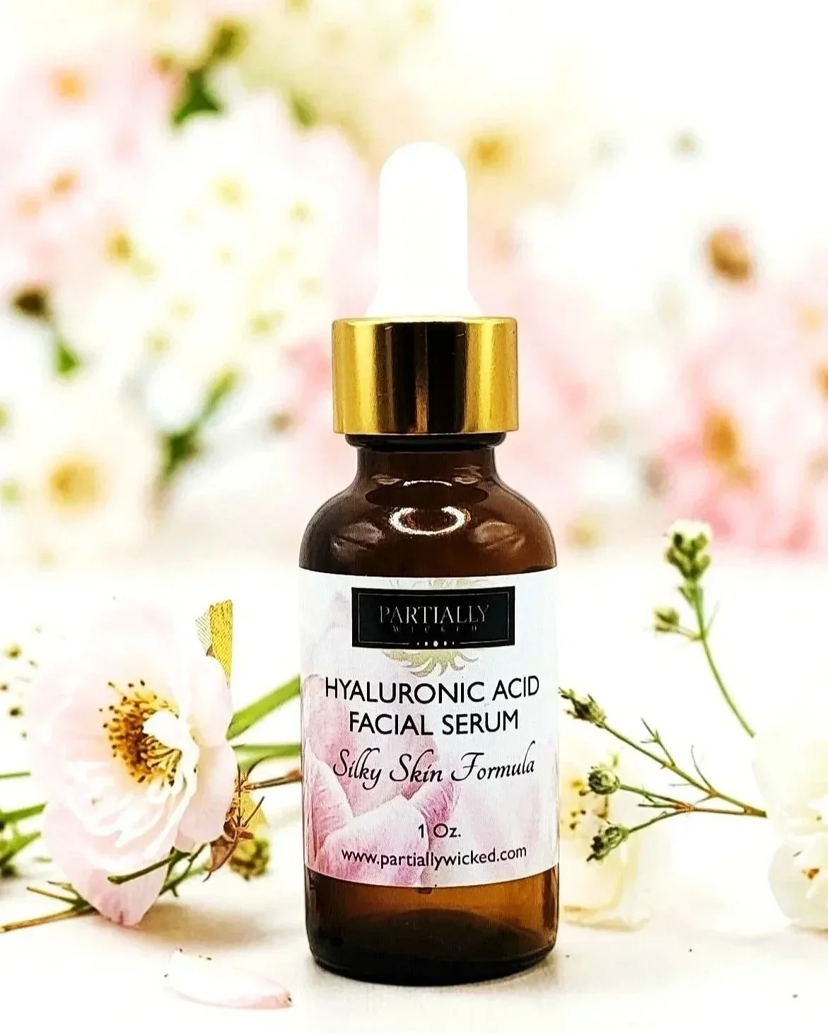 Hyaluronic Acid Facial Serum Silky Skin Formula