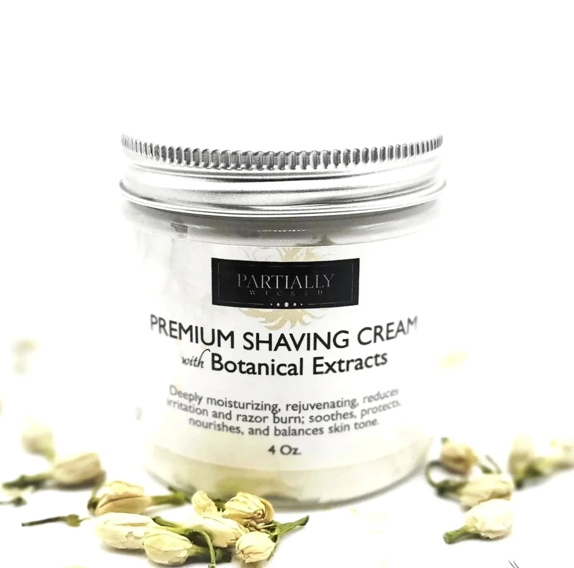 Premium Shaving Cream with Botanical Extracts