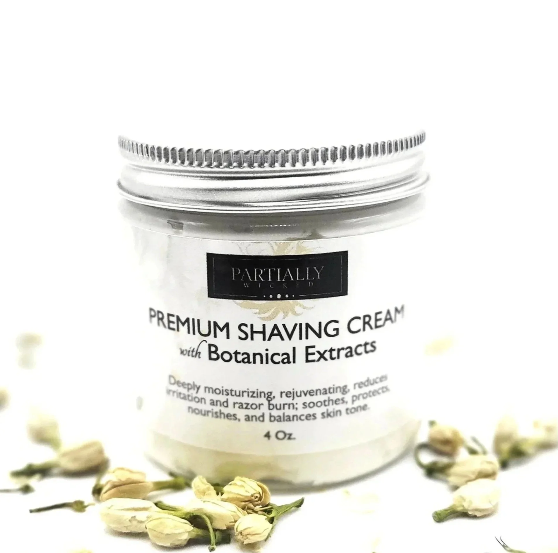 Premium Shaving Cream with Botanical Extracts