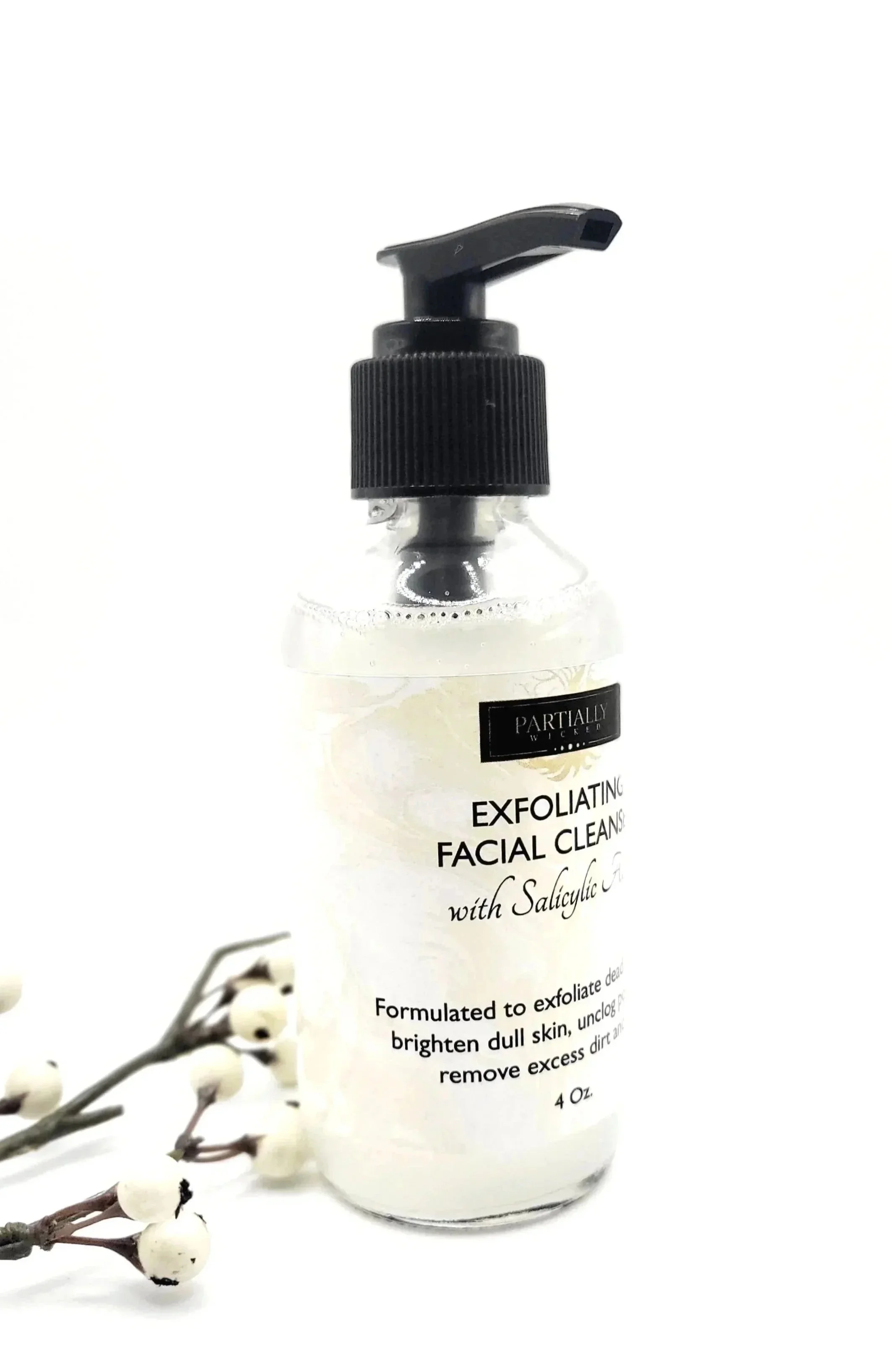 Exfoliating Facial Cleanser with Salicylic Acid