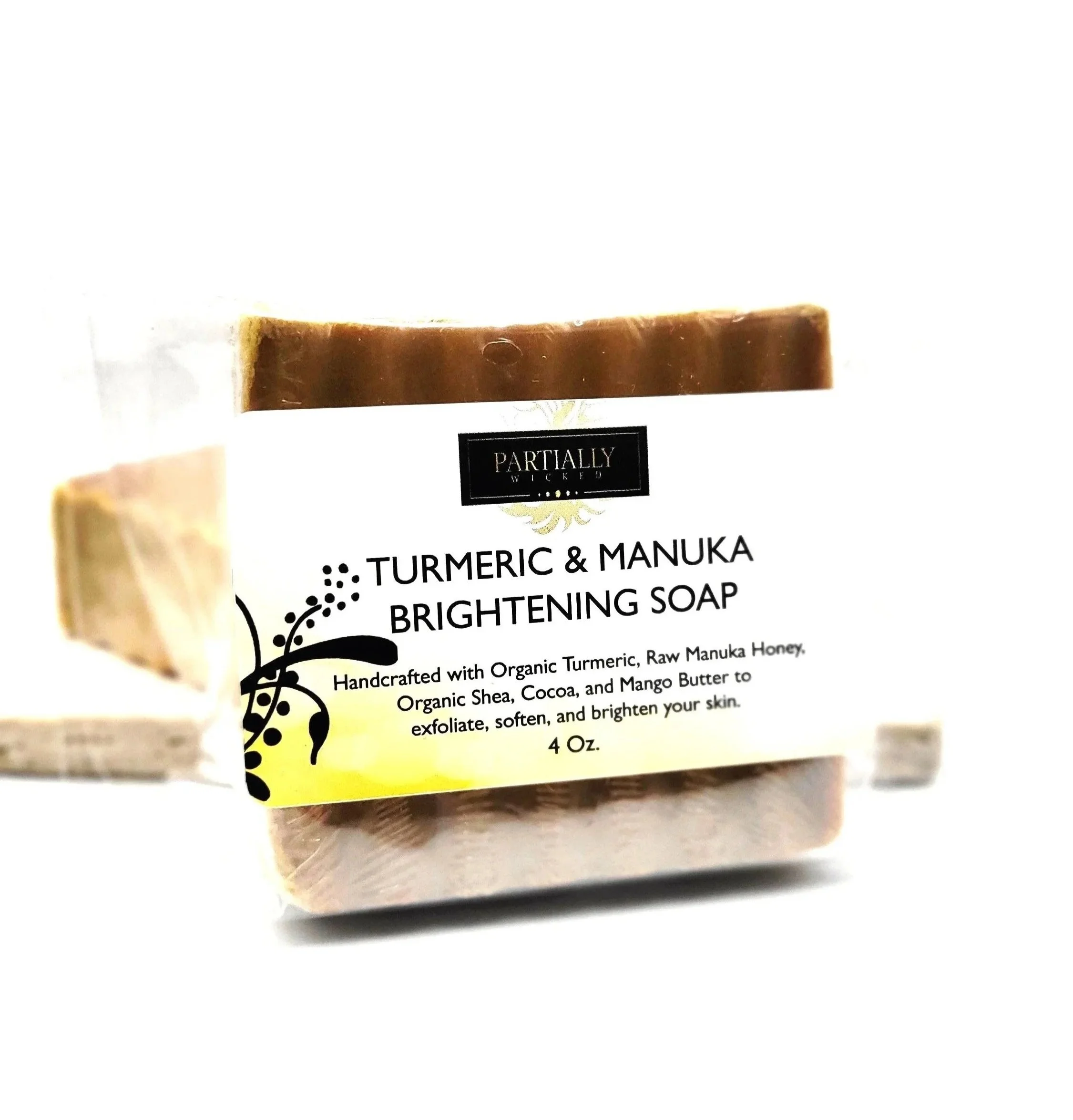 All Natural Turmeric & Manuka Brightening Soap