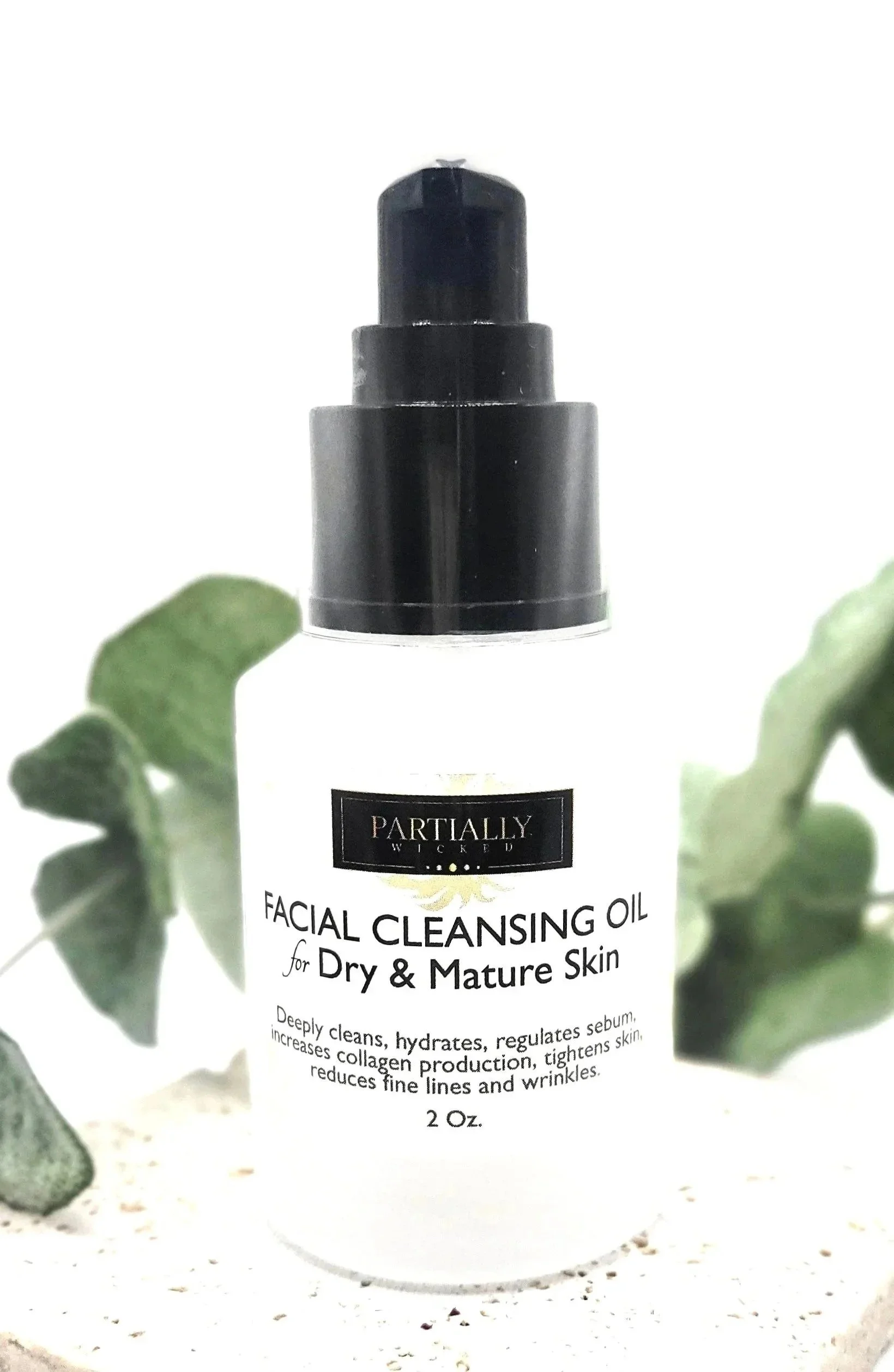 Facial Cleansing Oil for Dry & Mature Skin