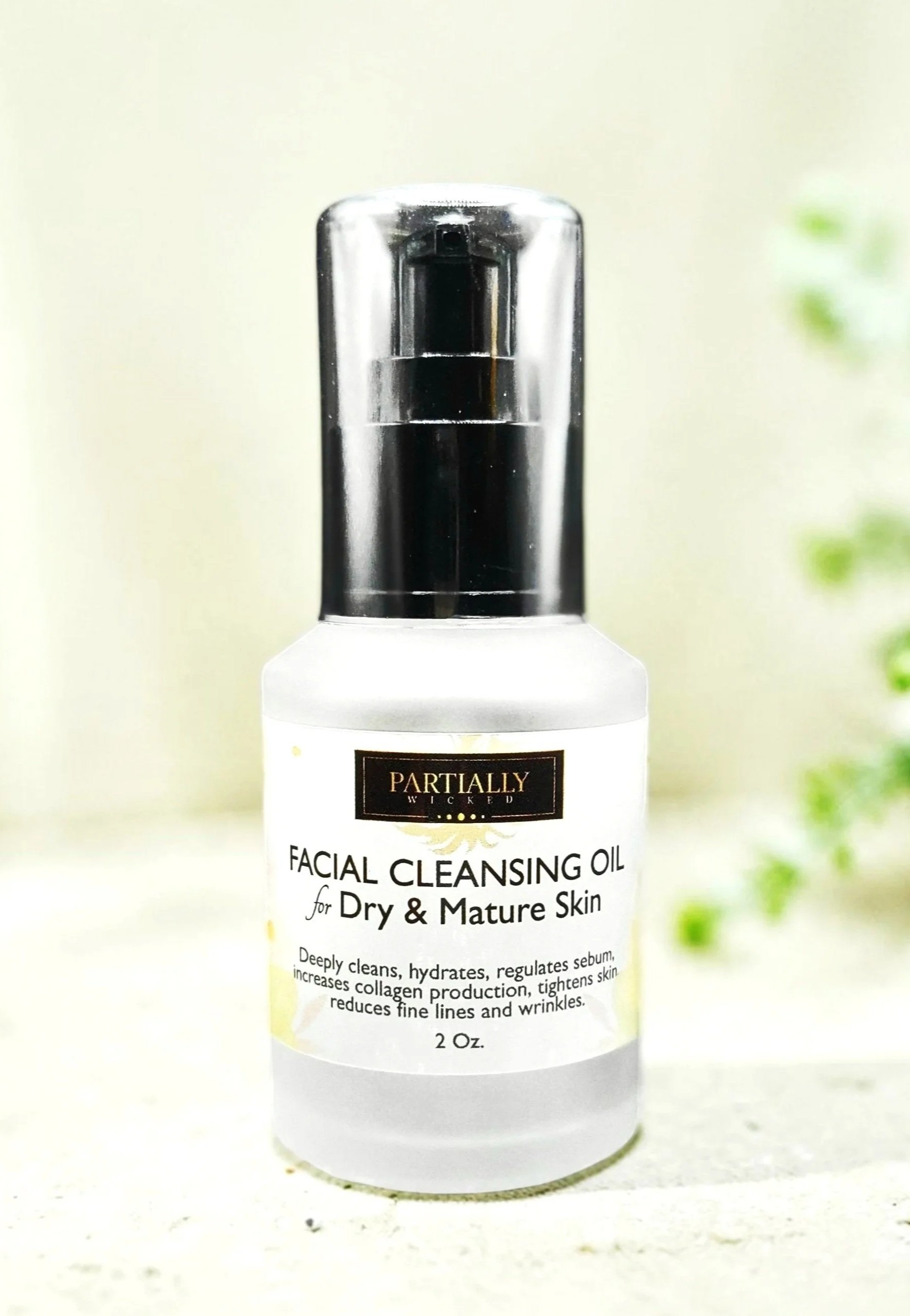 Facial Cleansing Oil for Dry & Mature Skin