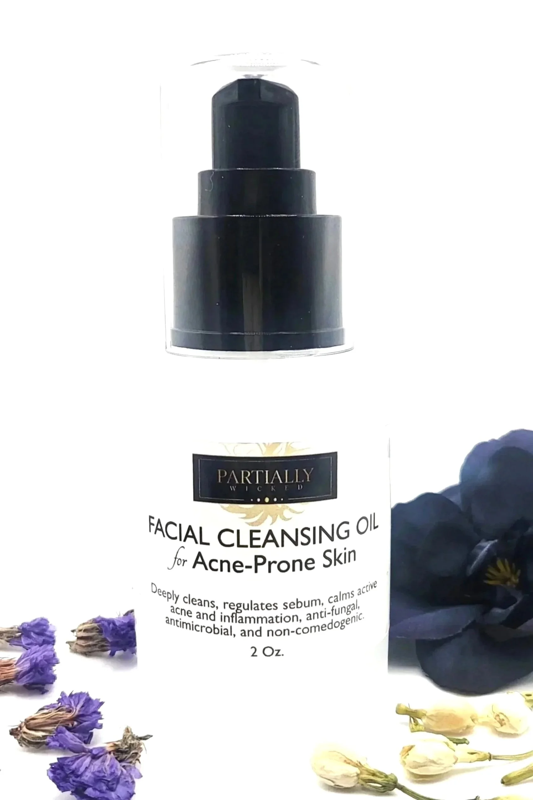Facial Cleansing Oil for Acne-Prone Skin
