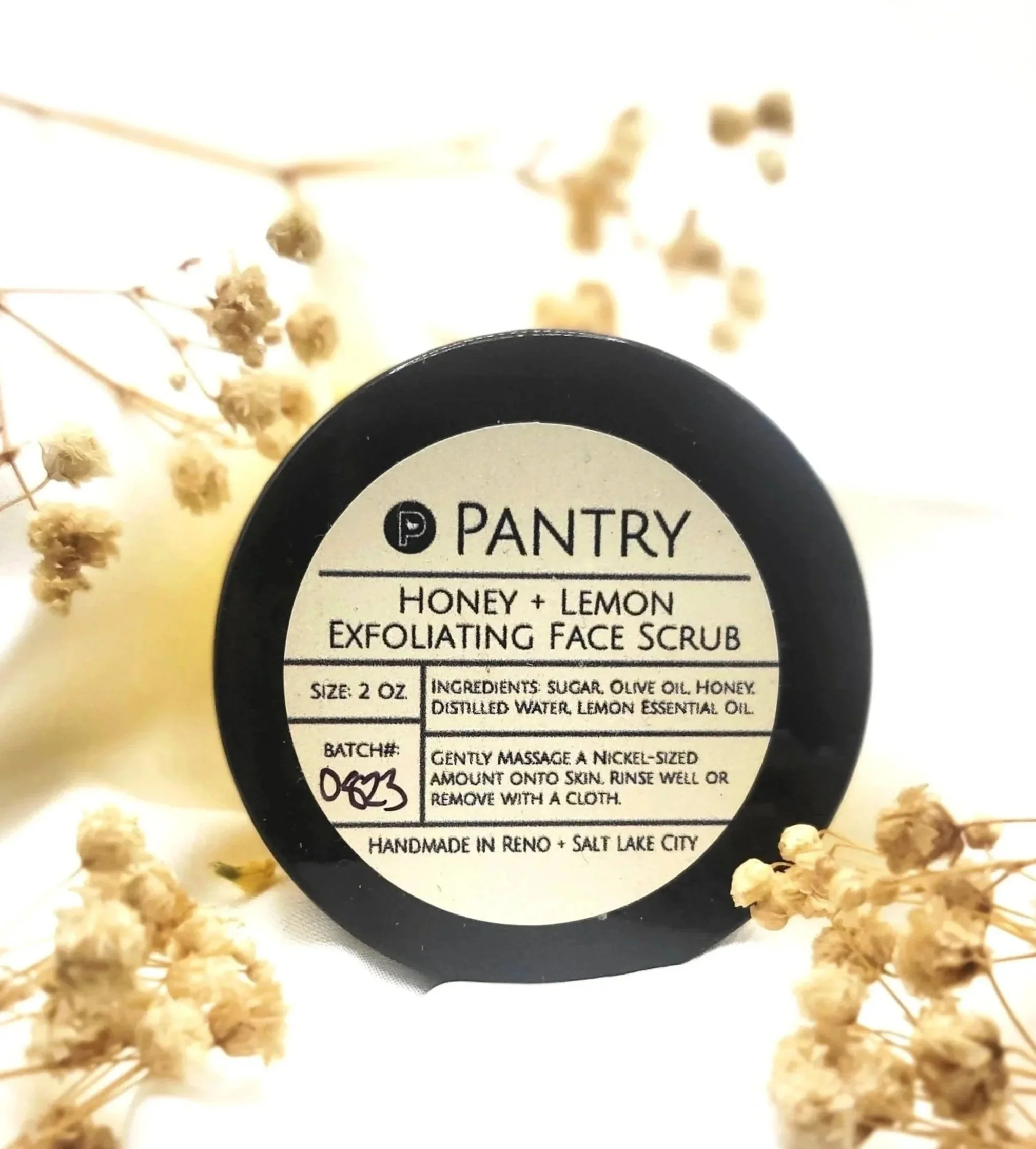 Honey & Lemon Exfoliating Face Scrub