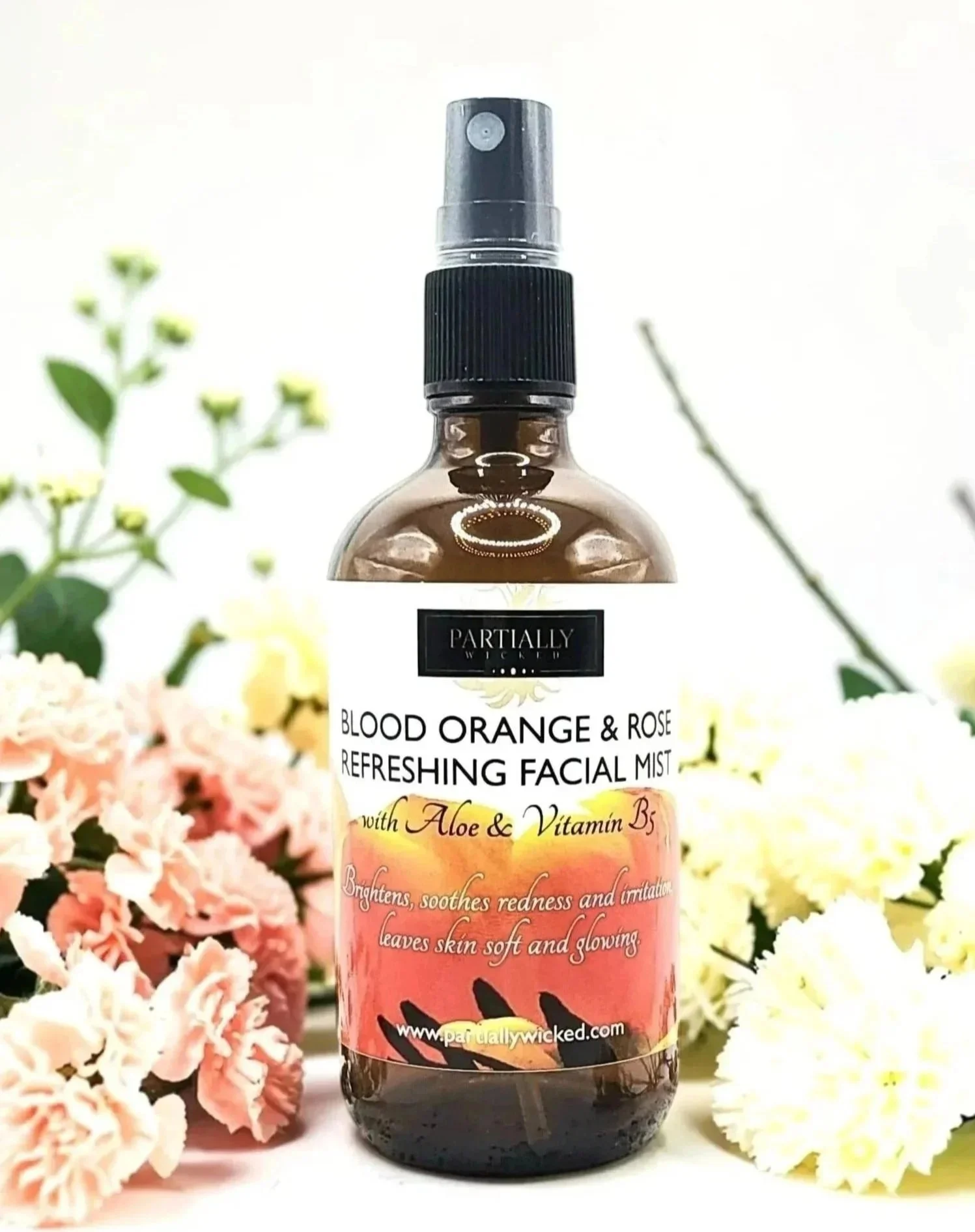 Blood Orange & Rose Refreshing Facial Mist with Aloe & Vitamin B5