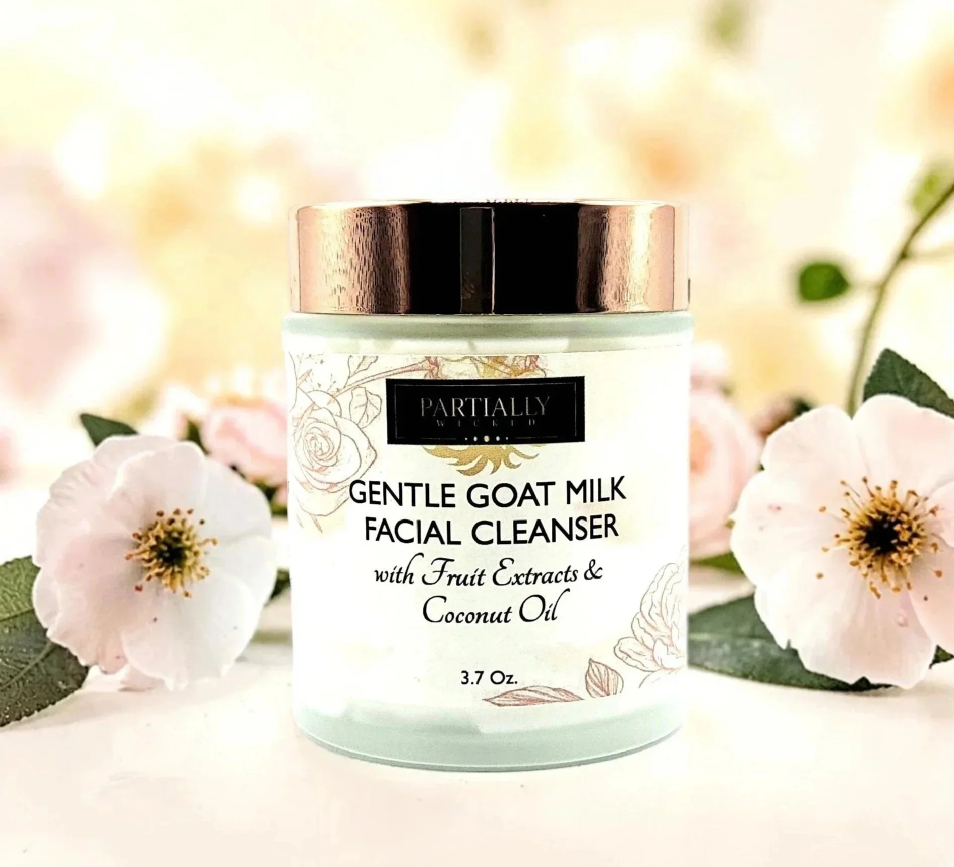 Gentle Goat Milk Facial Cleanser with Fruit Extracts