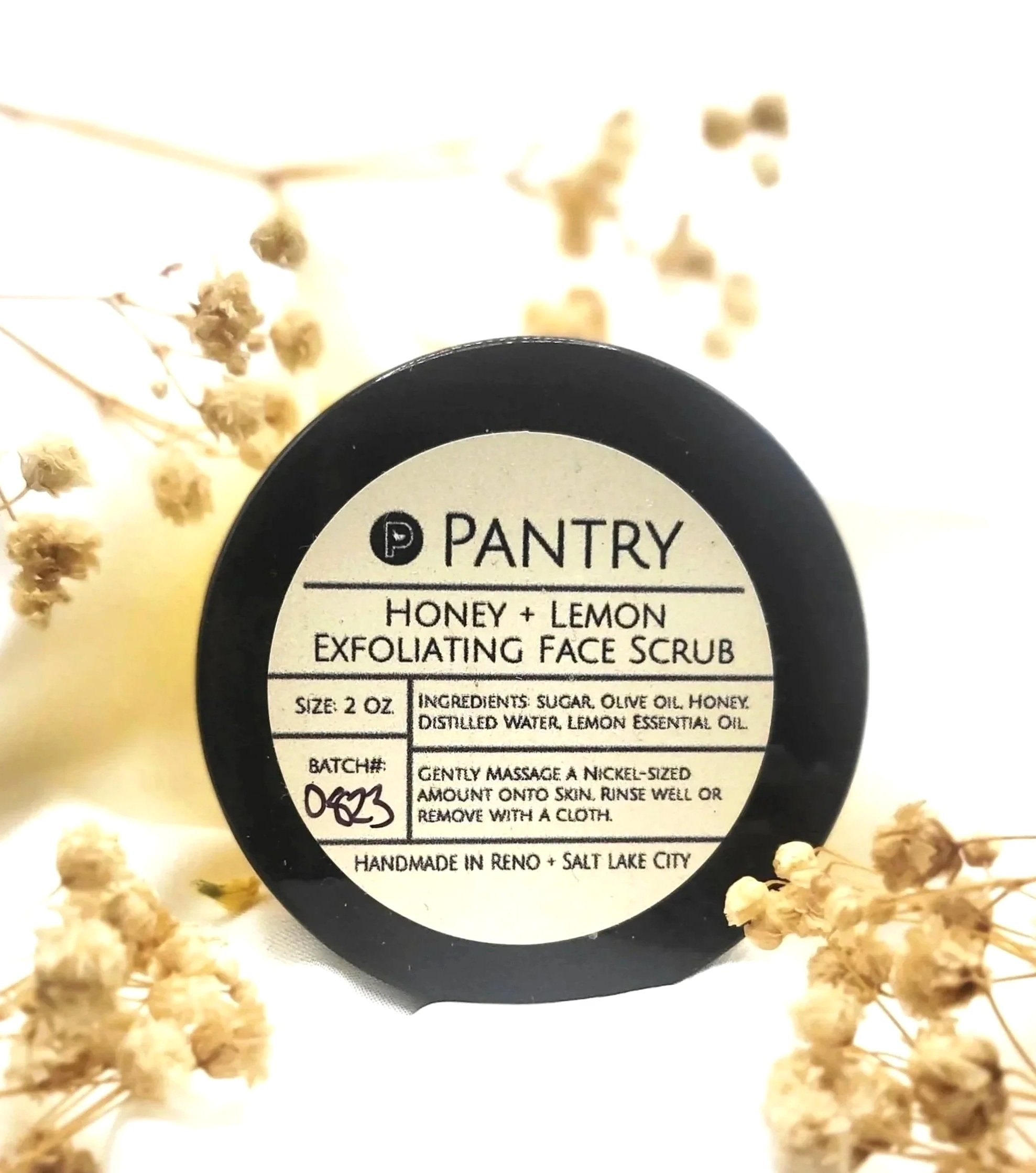 Honey & Lemon Exfoliating Face Scrub