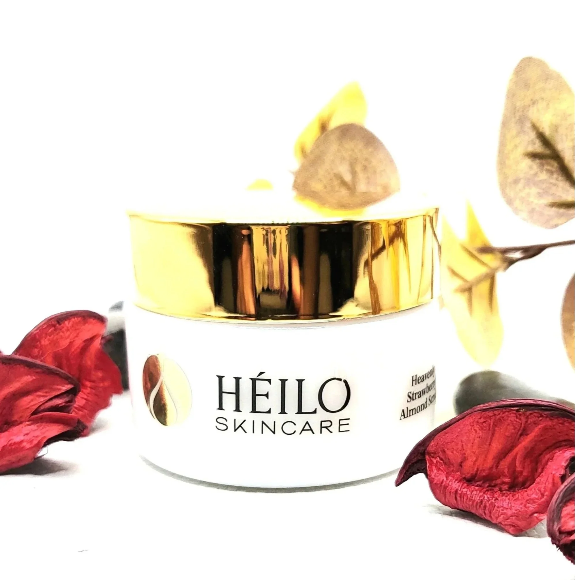 Heavenly Strawberry Almond Facial Scrub