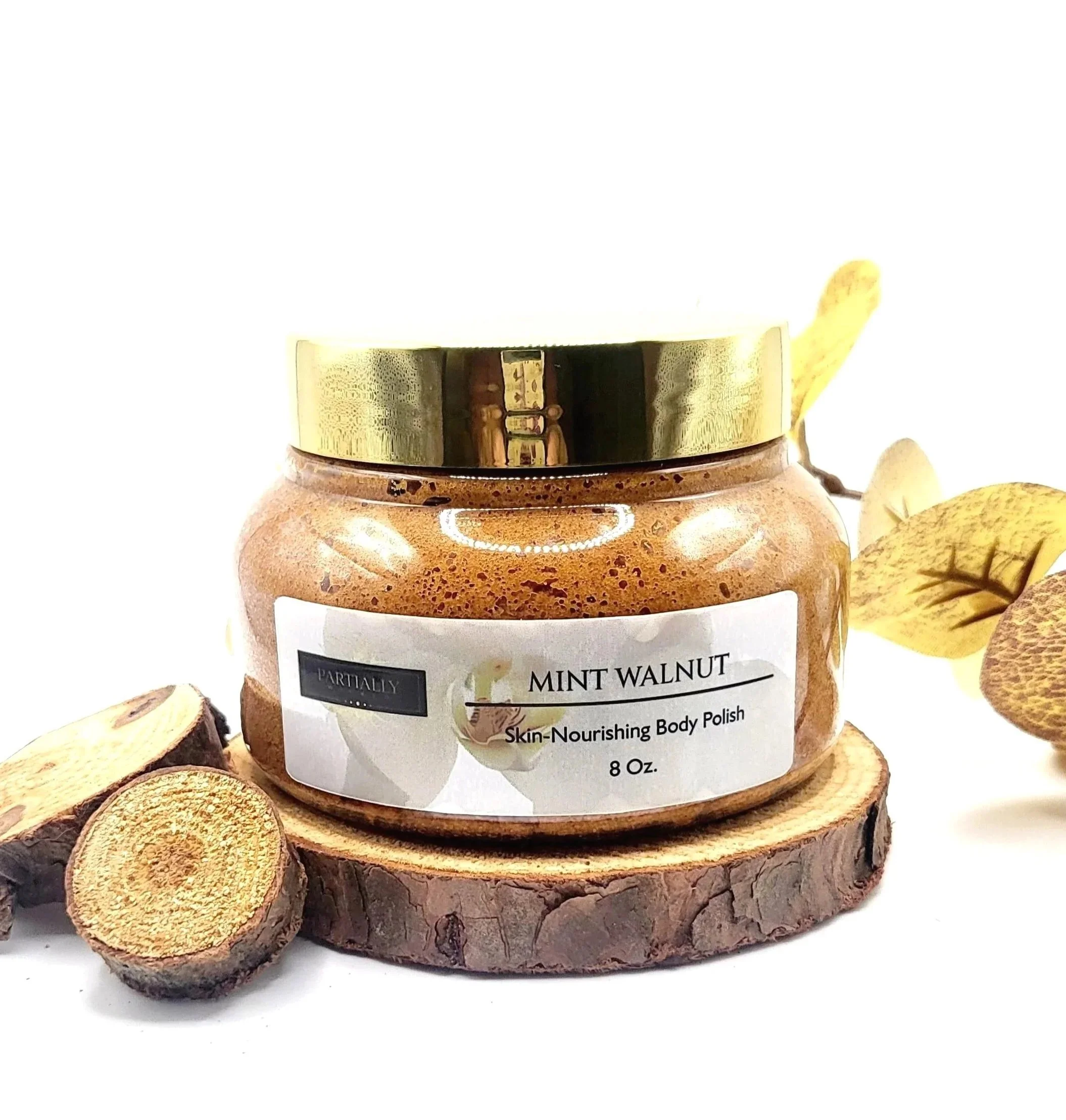 Mint Walnut Body Polish with Alpha Hydroxy Acids