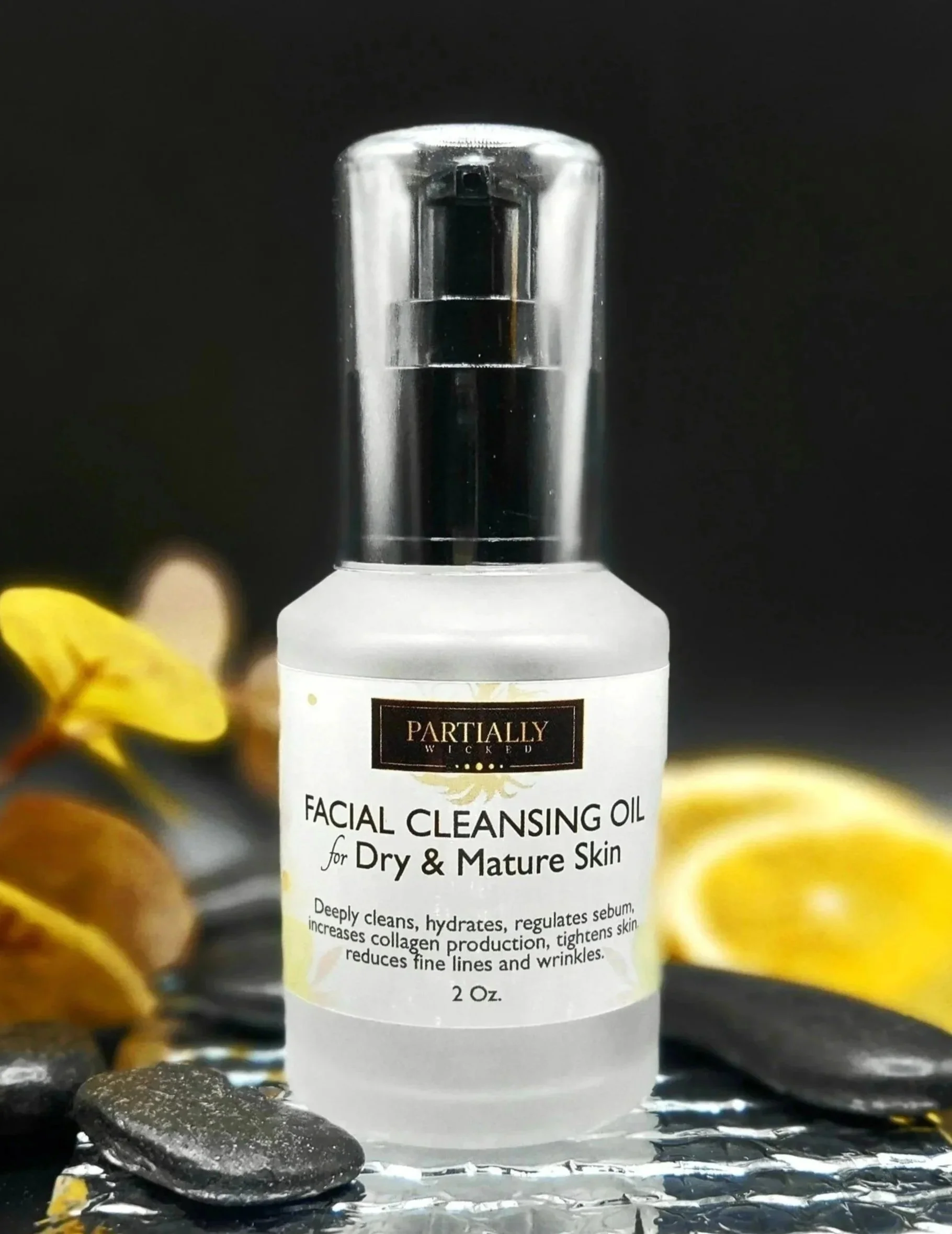 Facial Cleansing Oil for Dry & Mature Skin