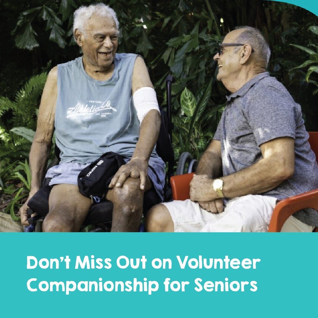 Did you know that seniors in our community can access FREE companionship from volunteers through the Aged Care Volunteer Visitors Scheme? 🤝

For as little as 1 hour a fortnight, seniors can receive friendship and company from a dedicated volunteer, 