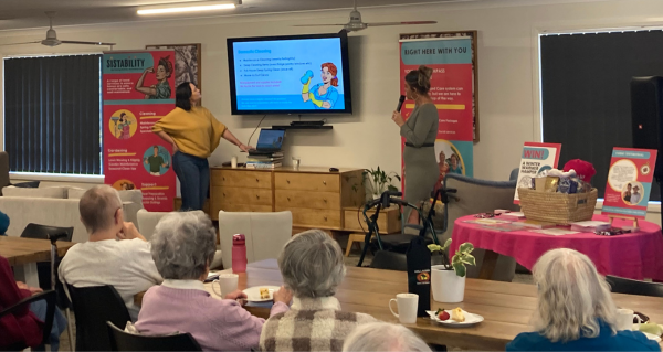 Morning Tea at Oaktree Village in Goonellabah: Connecting with Seniors 