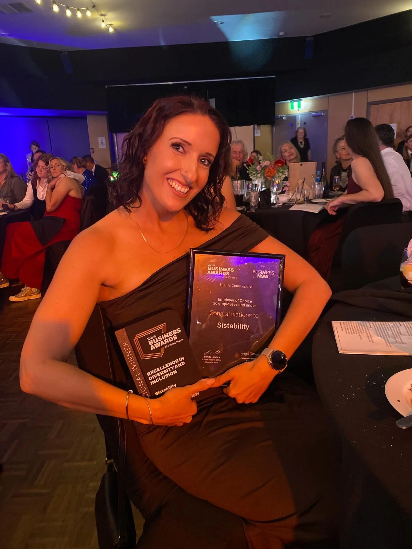 Celebrating Success at the Northern Rivers Regional Business Awards ✨

We&rsquo;re proud to share that Sistability has been recognised at the 2025 Northern Rivers Regional Business Awards, hosted at Ballina RSL.

🏆 Winner &ndash; Excellence in Diver