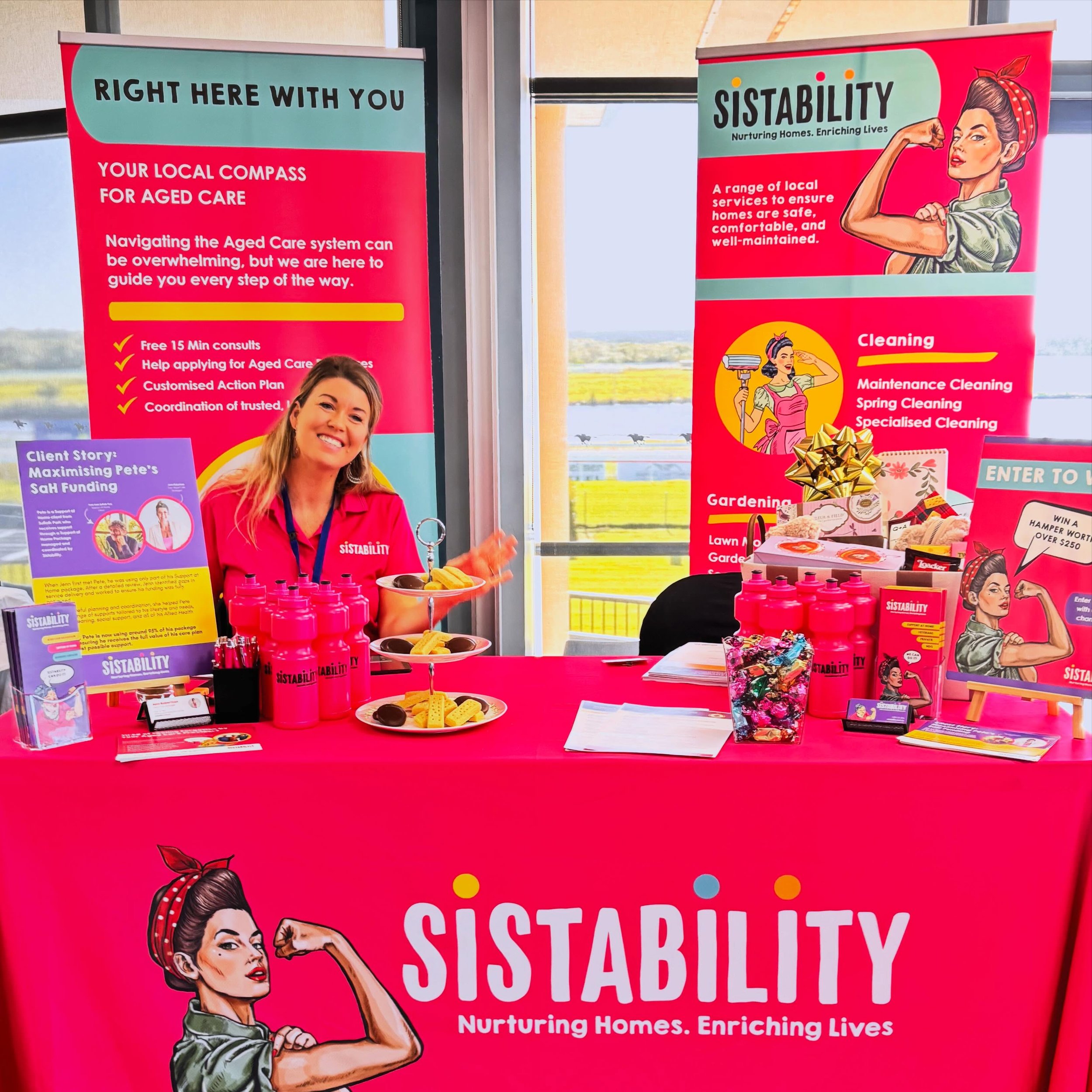 We&rsquo;re looking forward to seeing our local seniors at the Ballina Seniors Expo at Ballina Racecourse today. Jenn (our Aged Care Manager) and Jade (our Founder &amp; CEO) are all set up and ready to go!