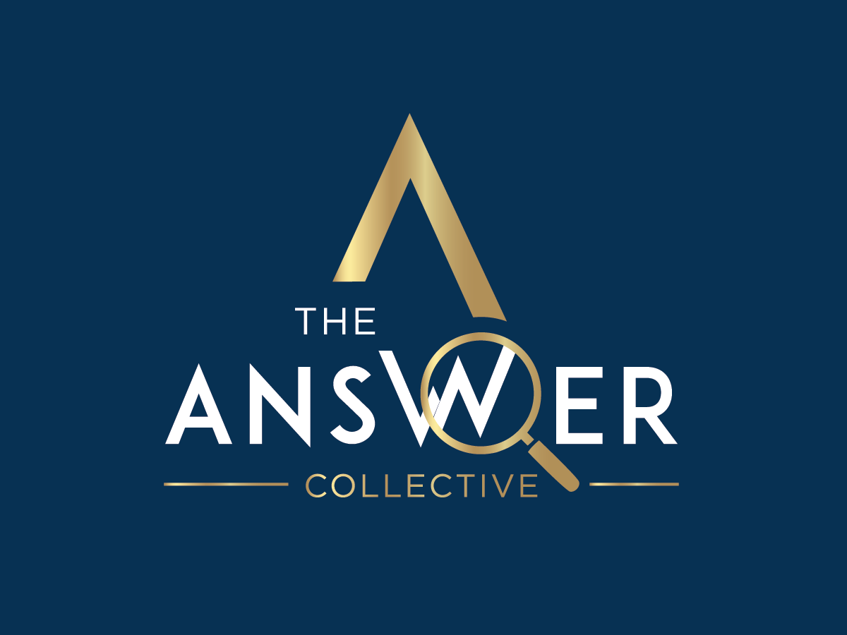 The Answer Collective Final Logo Metalic on Blue.png