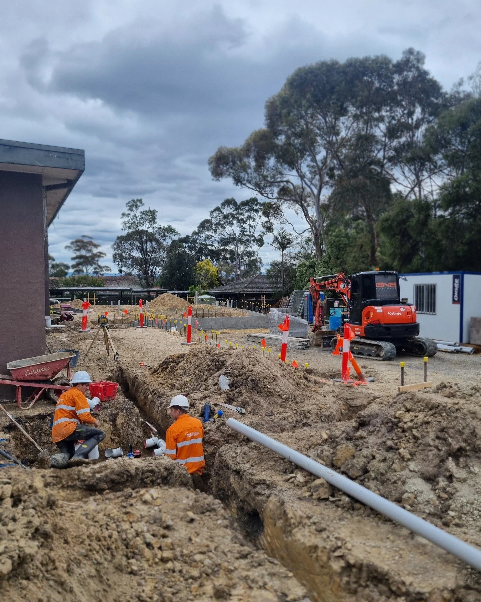 Works are well underway for a local medical centre. 
Sewer component complete ✅
Next up, building extension...

Commercial plumbing Melbourne. Progressive Plumbing Group. Ringwood North construction plumbing.