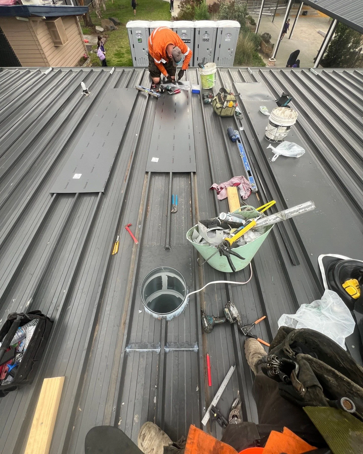 Primary School roof repair complete ✅

After the recent downpours, this one couldn&rsquo;t have been finished at a better time. 

Progressive Plumbing Group. Maintenance plumbing Melbourne. Roof repairs.