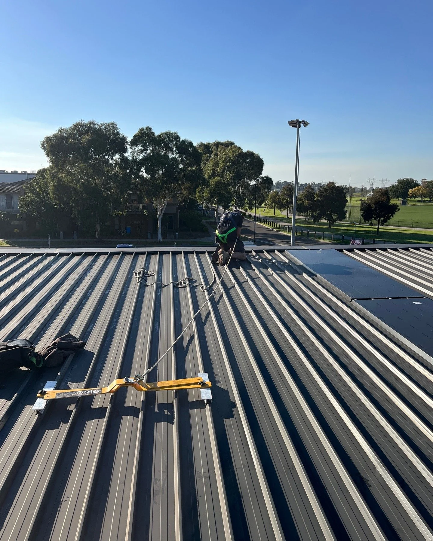 Quick stop at a Busy Bee childcare centre for an emergency roof leak repair. 

#progressiveplumbinggroup #roofplumbingmelbourne #emergencyplumbersmelbourne #commercialplumbingmaintenance