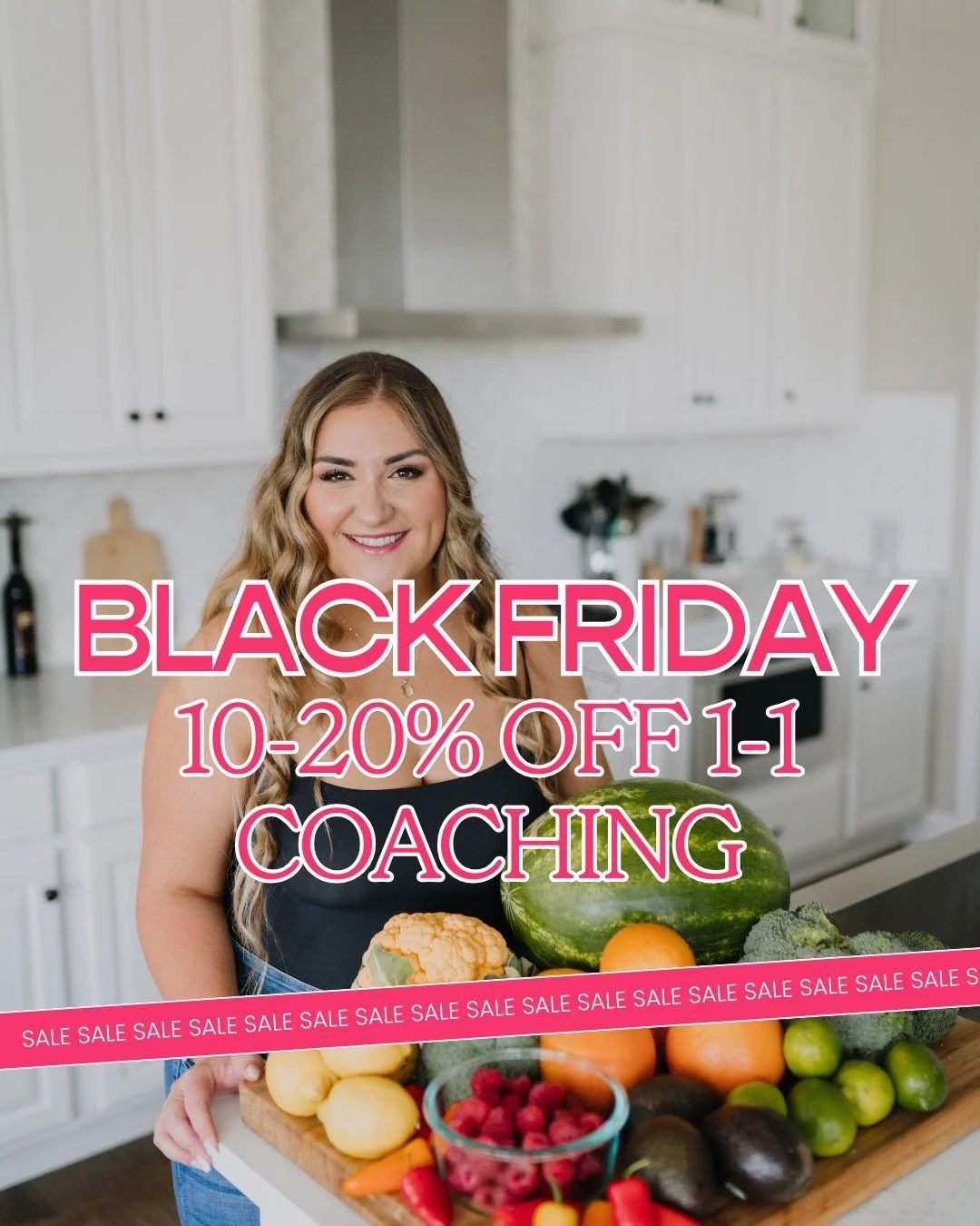 My only coaching sale of the year is here!! I&rsquo;m a Black Friday purist and believe in launching on actual Black Friday so here we are!! 🥳

You can work with a dietitian 1-1 in a high touch setting for as low as $240/month which is 🤯🤯🤯

Ready