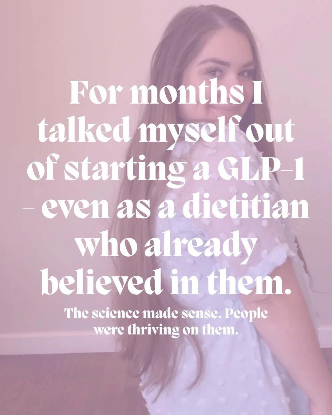 I believed in GLP-1s before I started one. I supported women on them, had friends and colleagues on them. I saw the labs, heard the stories, watched the food noise go quiet for people who had white-knuckled it for years.

And I still spent months tal